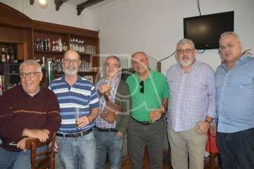 El Casino de Telde homenajea a 18 socios y al que fuera su conserje durante 40 años (Foto TA y TF)